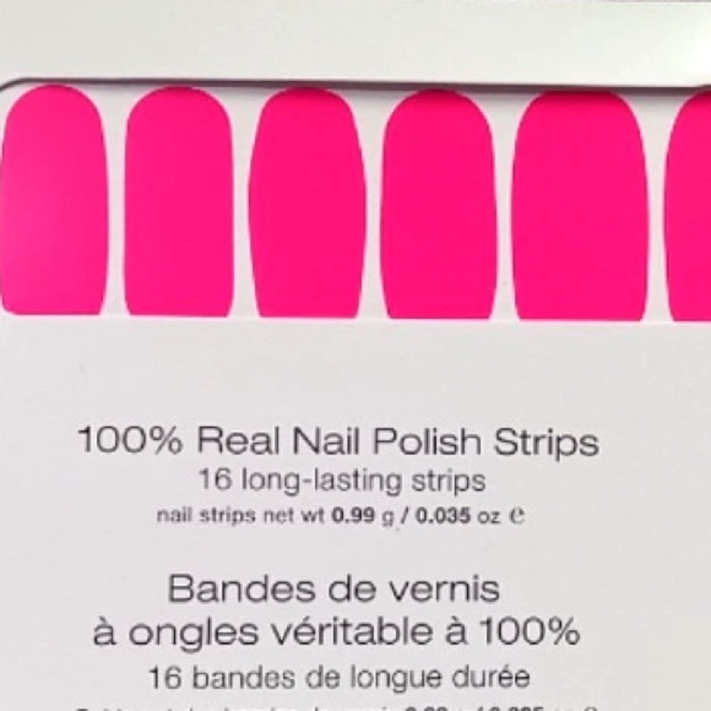 Color Street Nail Strips - SHOCKWAVE - NEVER USED!      pink nails beauty makeup - Picture 2 of 7